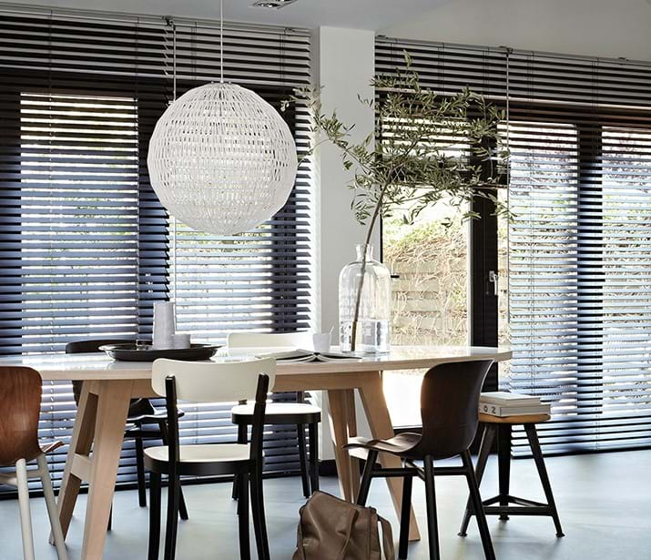 Timber Venetians Dining